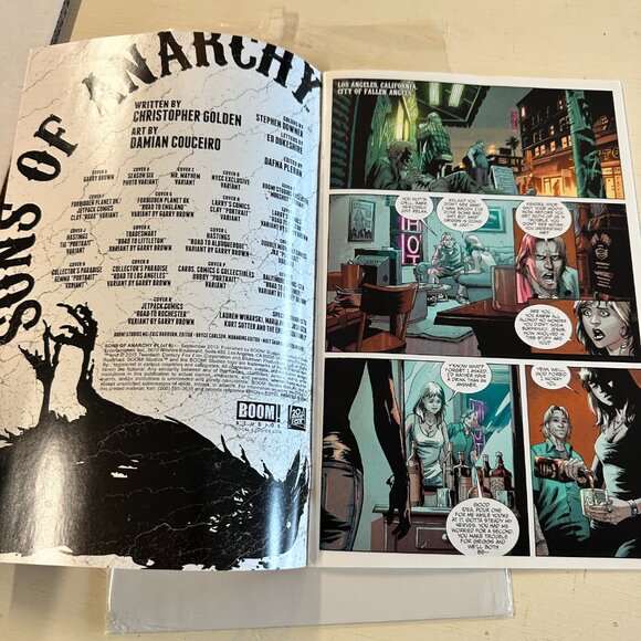 Sons of Anarchy The Official Collectors Edition Book Plus Comic Book - Picture 9 of 9